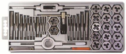 39 Piece Tap and Die Set 3-12mm