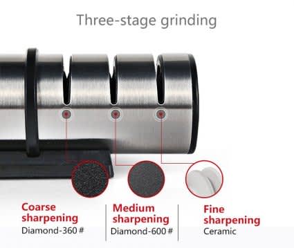 3-Stage Professional Knife Sharpener