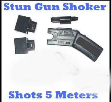 Stun Gun with Laser Light (Three Cartridges, 80KV) 5M SHOOTRANGE