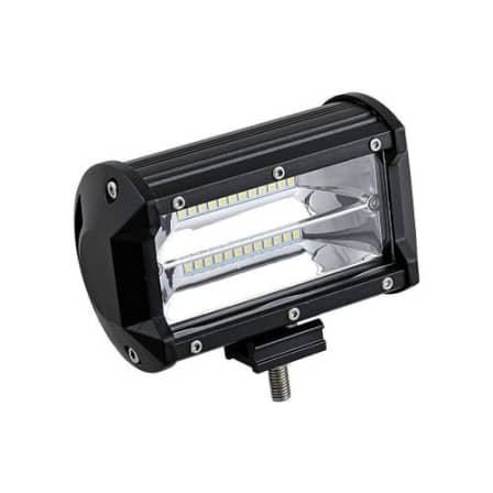 1pcs INCH 72W LED Work Light Bar 4WD Flood Beam Offroad Driving Fog Lamp