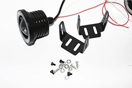 3,5 inch car Fog Lights White Angel Eyes runing light ( 89mm)