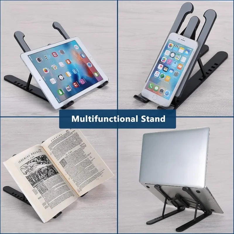 Foldable Laptop Stand Adjustable Portable Notebook Bracket Support Base Aluminum Alloy Holder For Macbook Laptop PC Accessories