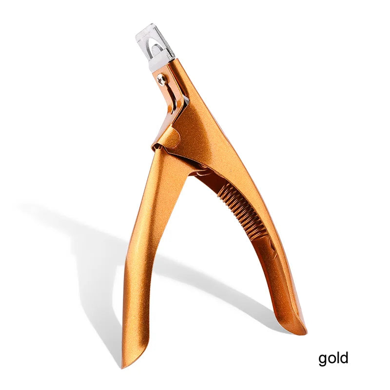 False Nail Clipper Manicure Clamp Clippers Special Type U Word Cut False Manicure Tools Cut Clipper Nail Manicure Tools