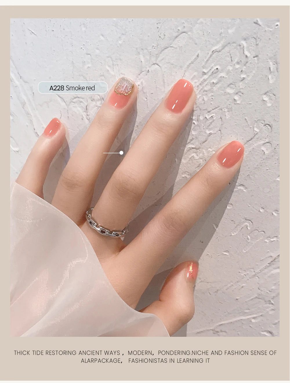 MAYCHAO Transparent Nude Jelly Gel Nail Polish Semi Permanent 7.3ml Top Coat Soak Off UV LED Varnish Nail Art Design Base Gel