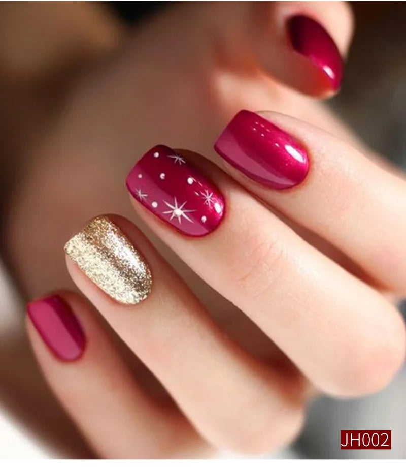 RS NAIL 15ml Gel Nail Polish Red Wine Cat Eye Glitter Gel Varnish Winter Color UV LED Nail Art Gel Lacquer 2021 Top