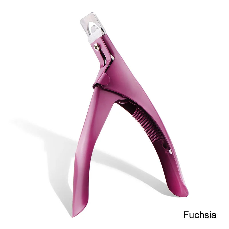 False Nail Clipper Manicure Clamp Clippers Special Type U Word Cut False Manicure Tools Cut Clipper Nail Manicure Tools