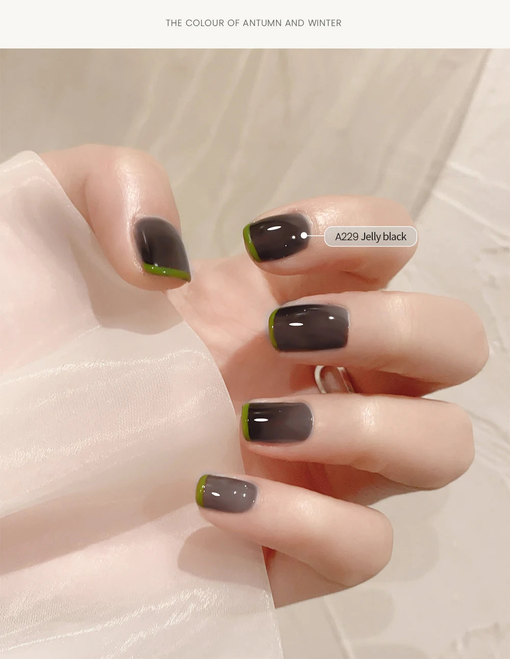 MAYCHAO Transparent Nude Jelly Gel Nail Polish Semi Permanent 7.3ml Top Coat Soak Off UV LED Varnish Nail Art Design Base Gel