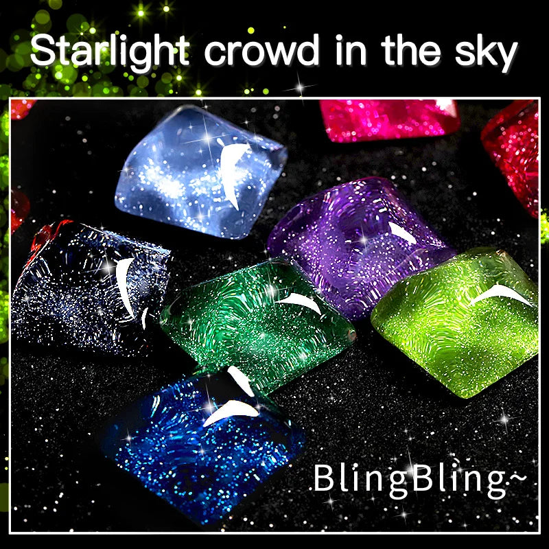 15ml Disco Laser Gel Nail Polish Super Shiny Reflective Color UV Nail Gel Glitter Phototherapy Flash Gellak Nail Art