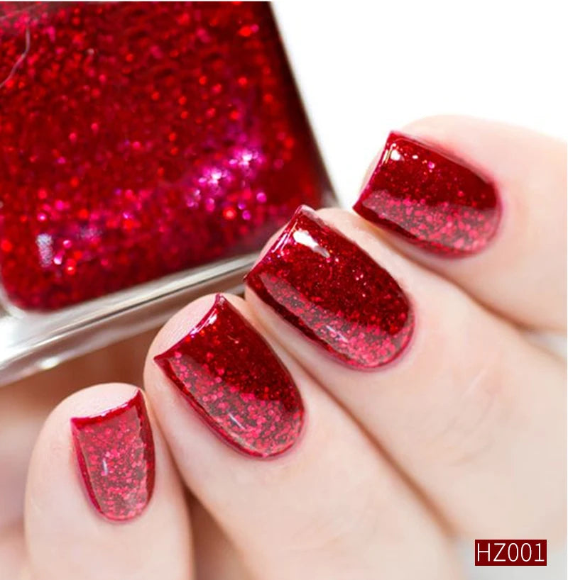 RS NAIL 15ml Gel Nail Polish Red Wine Cat Eye Glitter Gel Varnish Winter Color UV LED Nail Art Gel Lacquer 2021 Top
