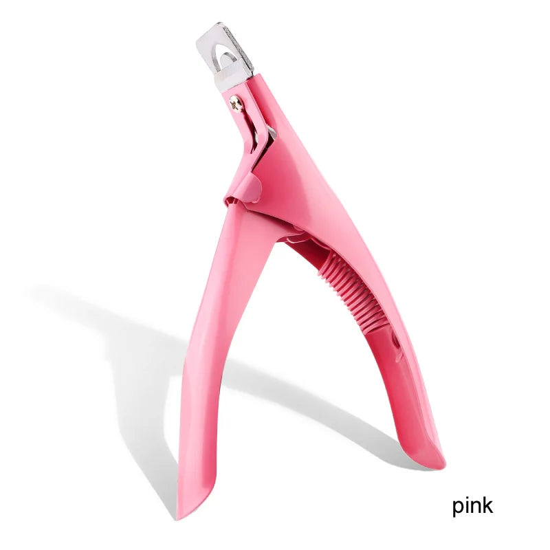 False Nail Clipper Manicure Clamp Clippers Special Type U Word Cut False Manicure Tools Cut Clipper Nail Manicure Tools