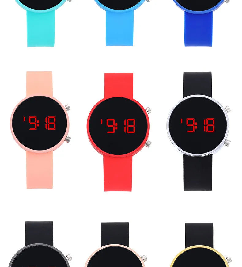 Fashion Digital Watch for Women Simple Men's LED Wrist Watch  Silicone Strap Casual Sports Ladies Watch Clock Gift Reloj Mujer