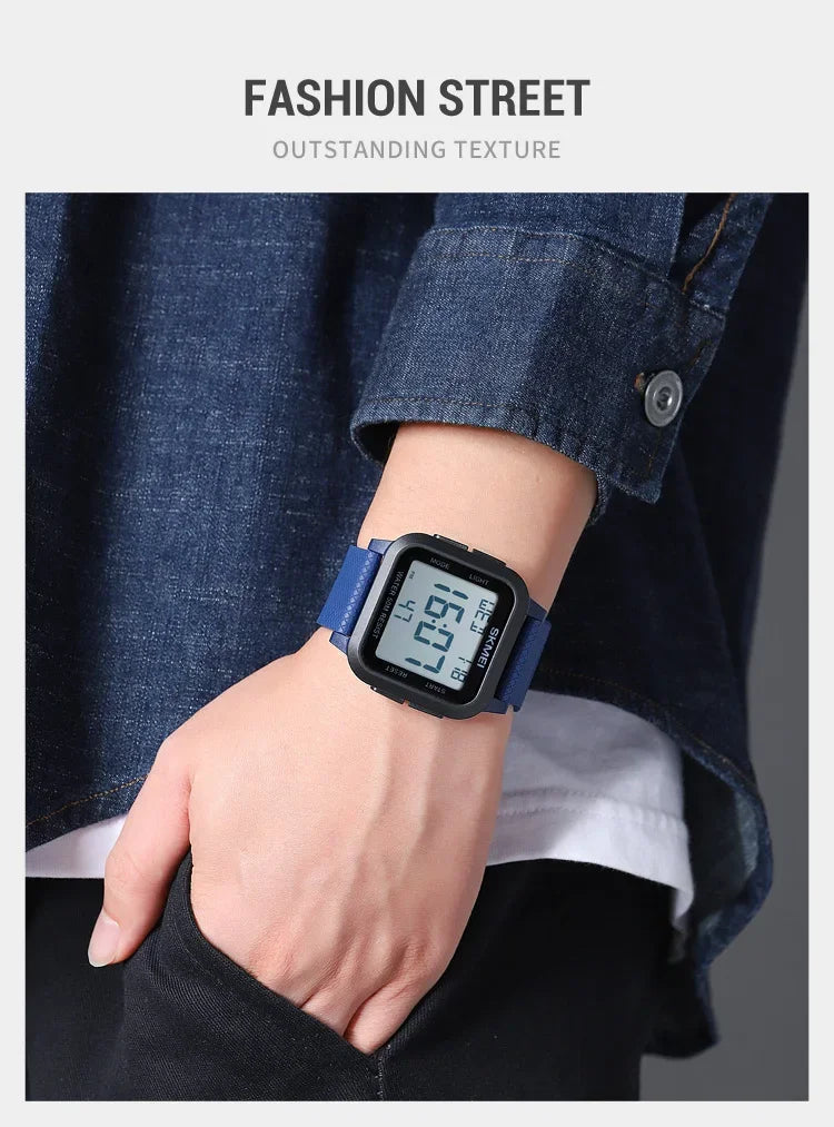 SKMEI 1894 Military Waterproof Mens Watches Electronic Shock Digital Watch For Men Sports Wristwatches 1841 Relogios Masculinos