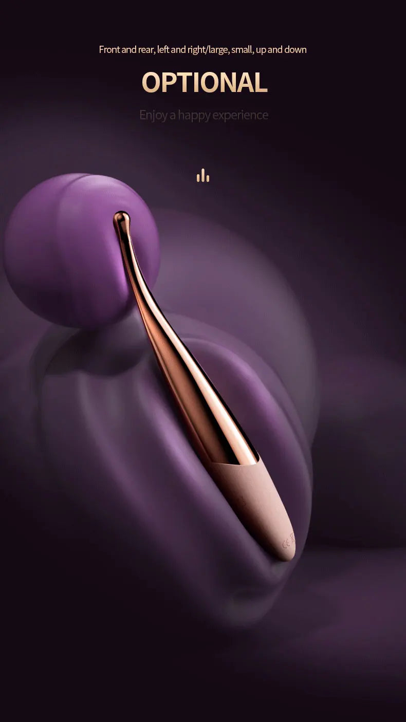 G-point Vibrator Used for Female Magnetic Honey Bean Stimulation Vibrator Multi Frequency Ultrasonic Vibration Charging Female V