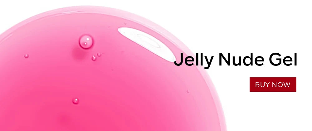 MAYCHAO Transparent Nude Jelly Gel Nail Polish Semi Permanent 7.3ml Top Coat Soak Off UV LED Varnish Nail Art Design Base Gel