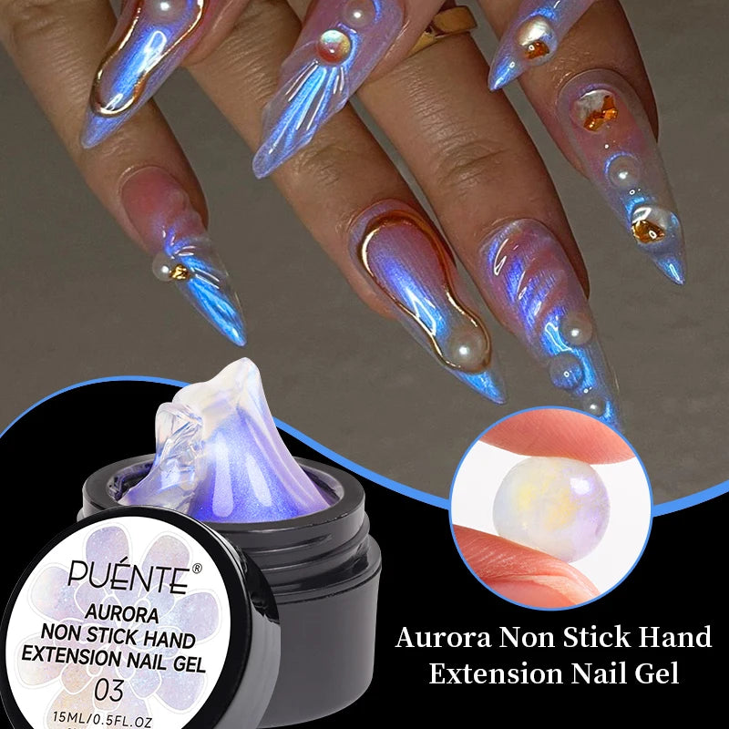 15ML Milky White Jelly Nude Pink Fiber Base Gel For Nails Repair Strengthen Extension Construction Soak Off UV Nail Art Varnish