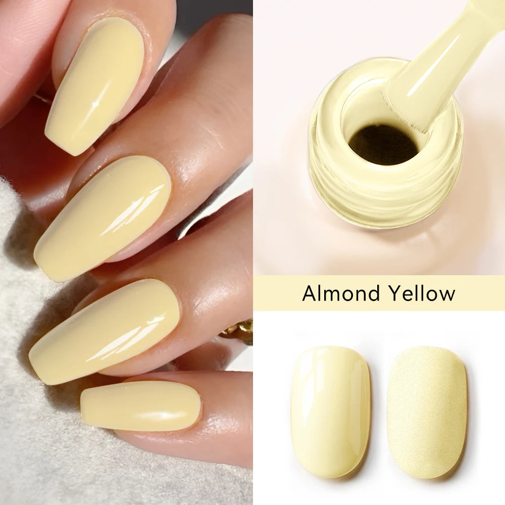 MAYCHAO Cherry Red Gel Nail Polish 12ml Glossy Semi Permanent Soak Off UV LED Frosted Gel Nails Base Painting Varnish