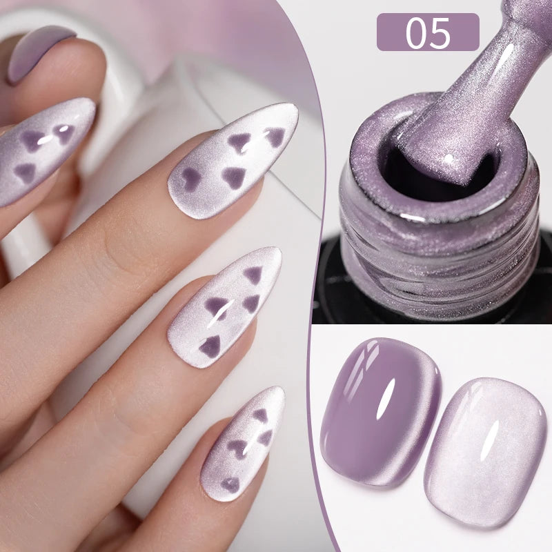 15ML Blooming Marble Gradient Gel Nail Polish Spreading Effect Watercolor Floral Print Nail Art Soak Off UV/LED Nail Varnish