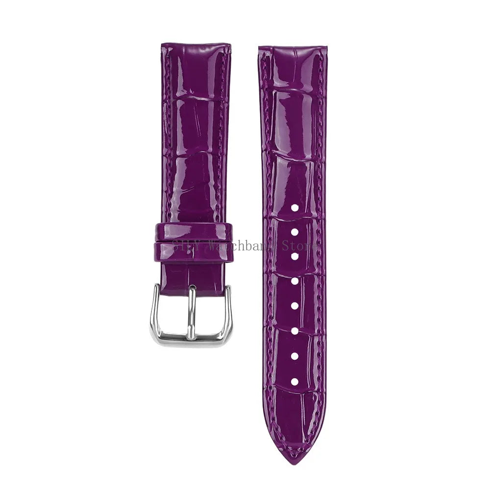 Leather Watchband for Men Women Universal Replacement Leather Watch Strap 12mm 14mm 16mm 18mm 19mm 20mm 21mm 22mm Soft Bracelets