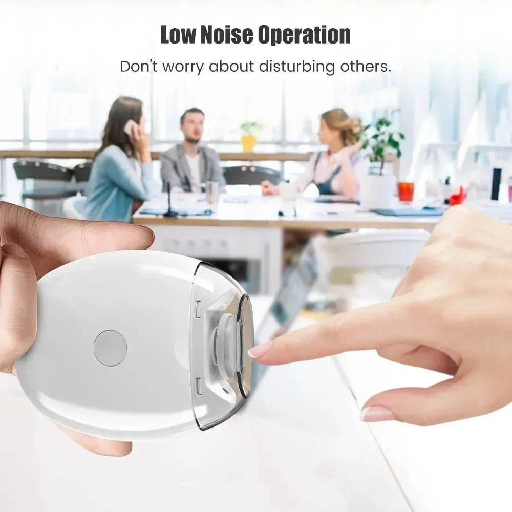 2 IN 1 Electric Nail Clipper Cutter With LED Light Automatic Nail Grinder Trimmer For Baby Mini Manicure Tools Nail Care