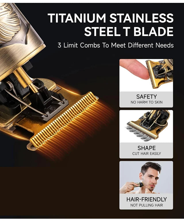 New Trimmer for Men Barber Shop Hair Clipper Men's Lawn Mower Razor Beard Haircut Machine Electric Shaver Hair Cutting Machine