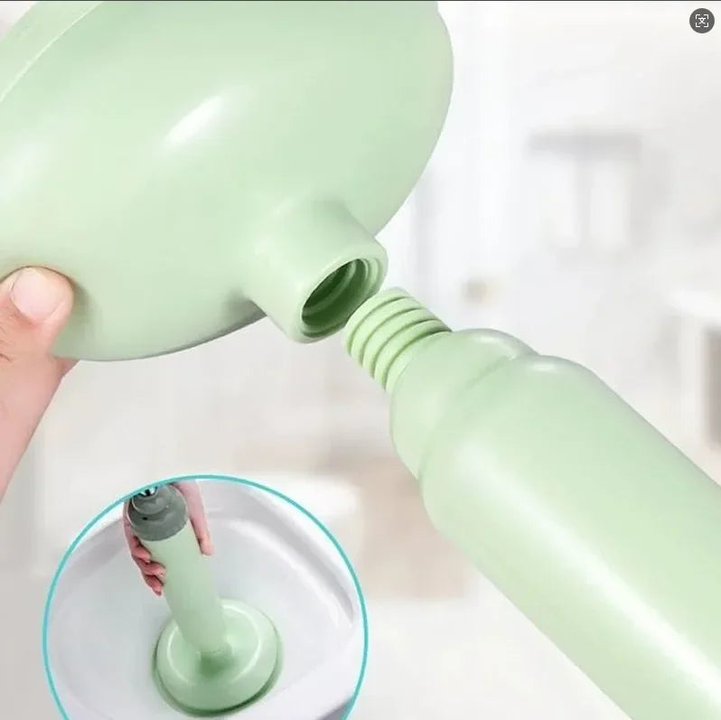 Silicone Toilet Pipe Plunger Vacuum Suction Cups High Pressure Pump Anti Blocking Unblocking Pipeline Drain Household Reusable