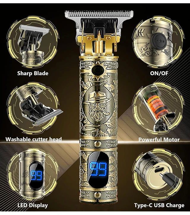 New Trimmer for Men Barber Shop Hair Clipper Men's Lawn Mower Razor Beard Haircut Machine Electric Shaver Hair Cutting Machine