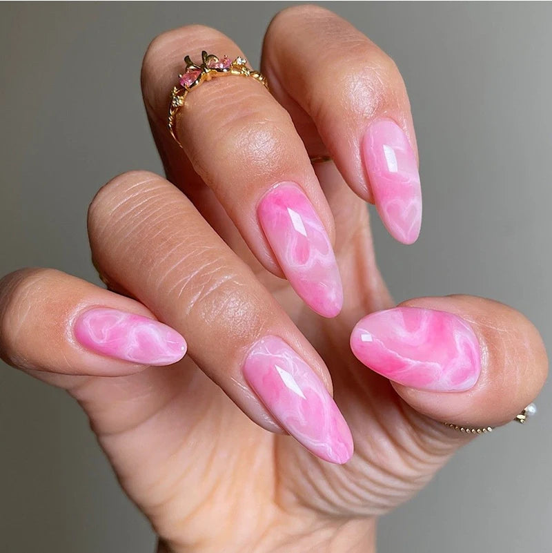 15ML Blooming Marble Gradient Gel Nail Polish Spreading Effect Watercolor Floral Print Nail Art Soak Off UV/LED Nail Varnish
