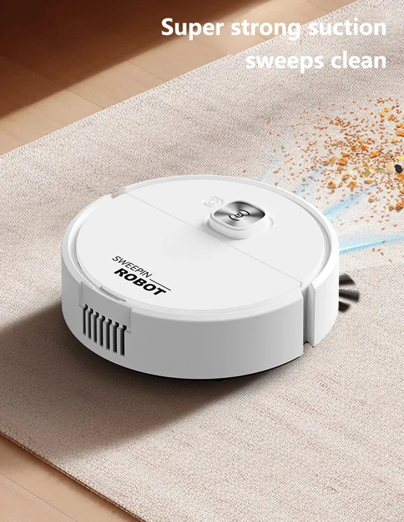 3-in-1 Low Noise Mini Sweeping Robot Intelligent Sweeping Integrated Fully Automatic Cleaning Sweeping Machine Appliance 2026
