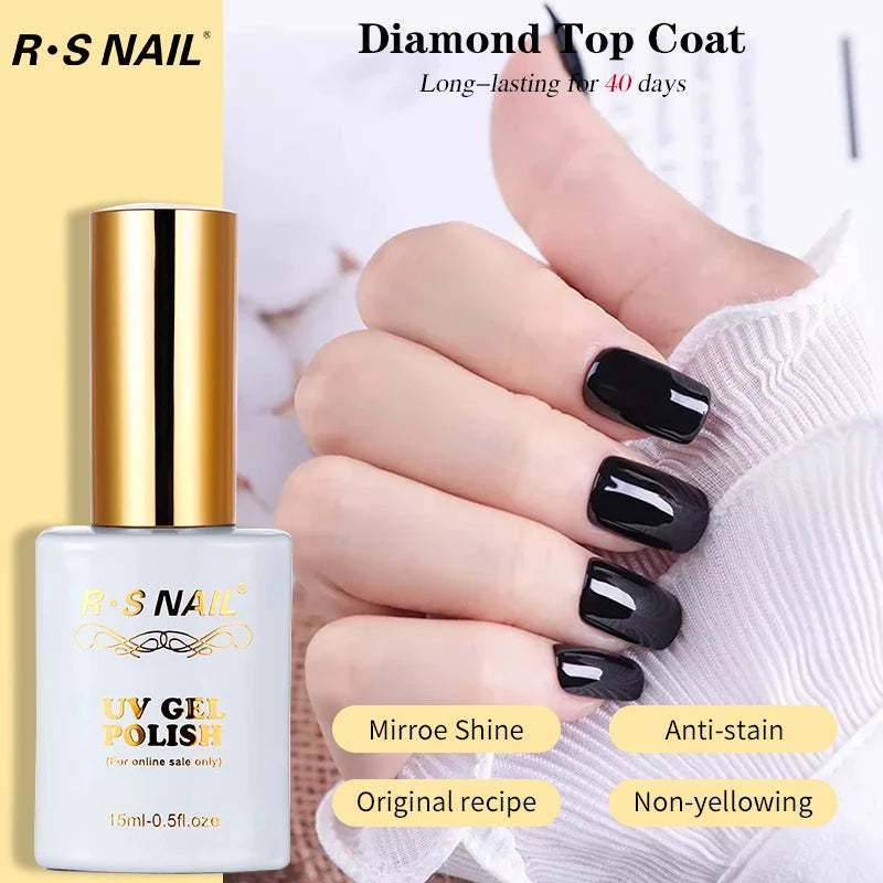 RS NAIL 15ml Gel Nail Polish Red Wine Cat Eye Glitter Gel Varnish Winter Color UV LED Nail Art Gel Lacquer 2021 Top