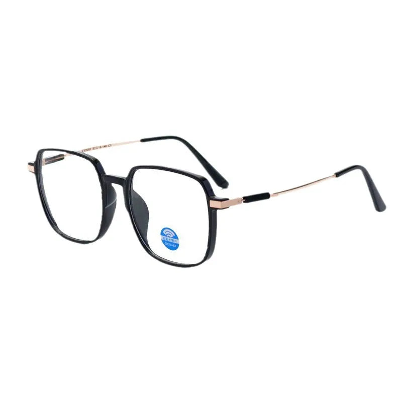 Eyeglasses Large Frame Computer Glasses Sunglasses Transparent Blue Light Glasses For Women Specific Computer Use Digital Device