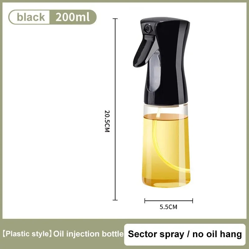 200/300ml Kitchen Oil Bottle Cooking Spray Olive Bottle Fitness Barbecue Spray BBQ Cooking Kitchen Baking Olive Oil Spray