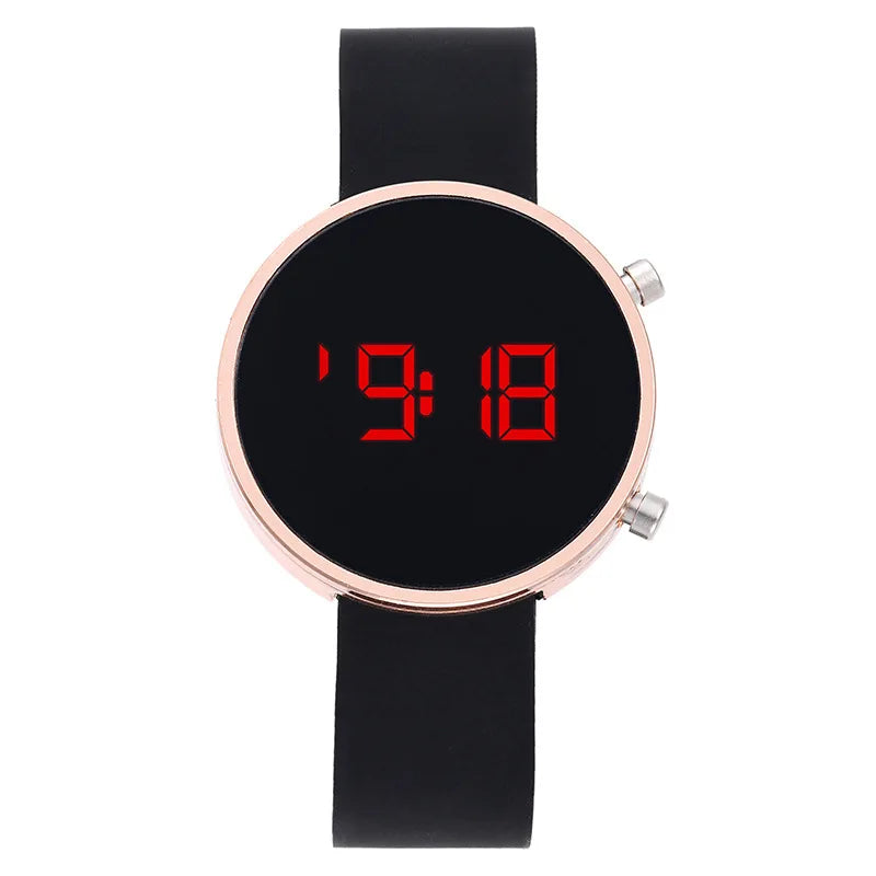 Fashion Digital Watch for Women Simple Men's LED Wrist Watch  Silicone Strap Casual Sports Ladies Watch Clock Gift Reloj Mujer