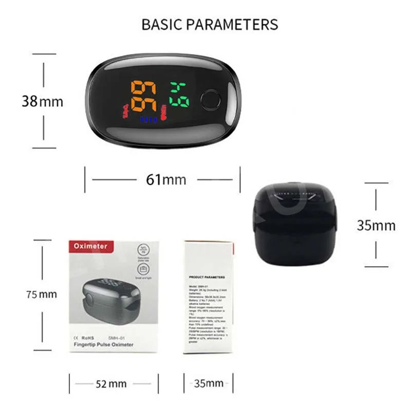 Atomizer Health Care Products Fingertip Pulse Blood Oxygen Portable Nebulizer Mesh Nebulizer Handheld Medical Asthma Inhaler