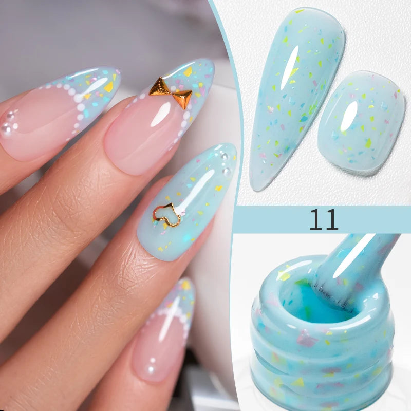 PUENTE 7.5ML Smooth Ceramics Cat Magnetic Gel Nail Polish White Moonlight Shades Cat Eye Soak Off UV Nail Art Varnish Manicure