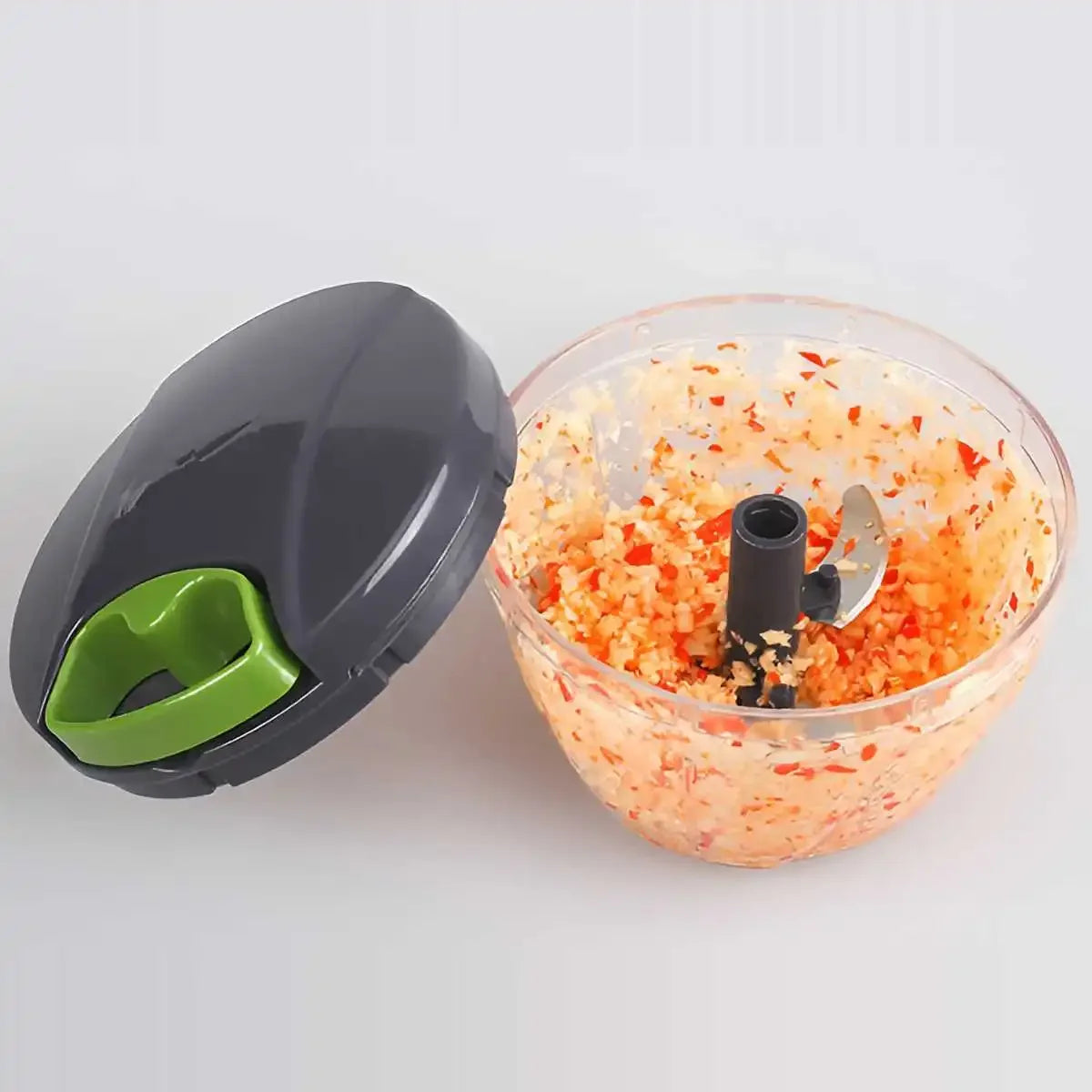 1000ml Manual Food Chopper Hand Pull String Vegetable Cutter Onions Garlic Chopper Fruits Herbs Nuts Kitchen Food Processor
