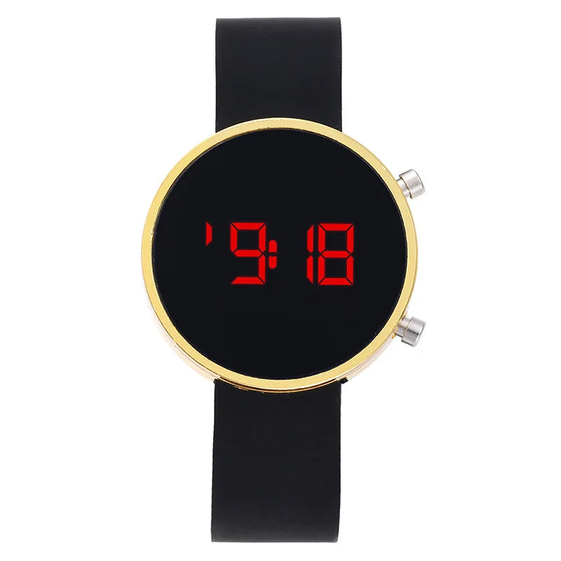 Fashion Digital Watch for Women Simple Men's LED Wrist Watch  Silicone Strap Casual Sports Ladies Watch Clock Gift Reloj Mujer