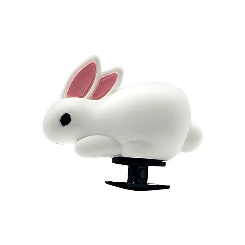 1/5pcs 3D Shoe Charms Cute Dinosaur Duck Bunny Shoe Decoration Buckle Kawaii Frogs Bees Garden Sandal Accessories Kids Gift
