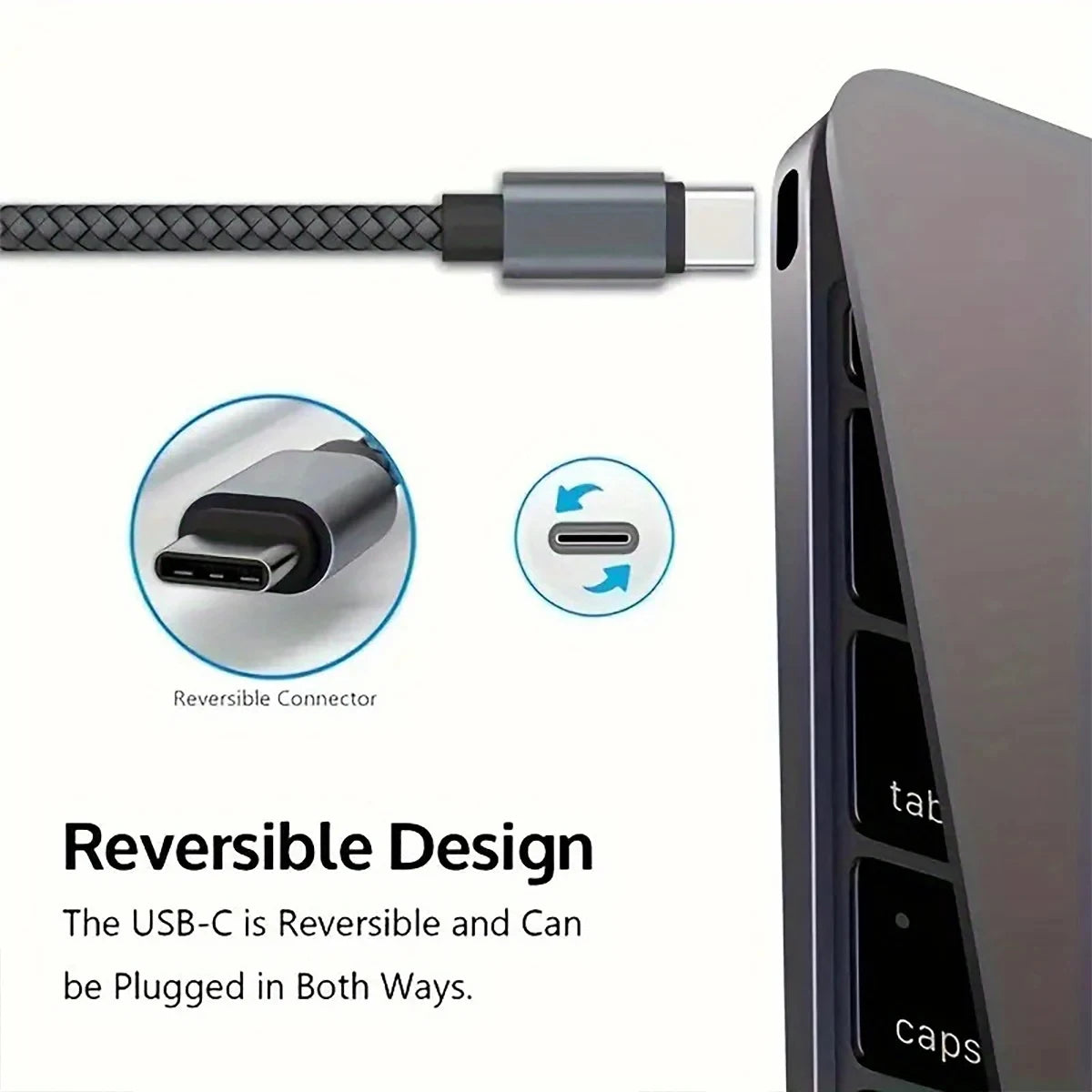 66W 5A Nylon 1m 2m 3m USB C To Type C Fast Charging Cable for Iphone 15 16 Pro Max Samsung S24 Xiaomi OPPO Charging Cable