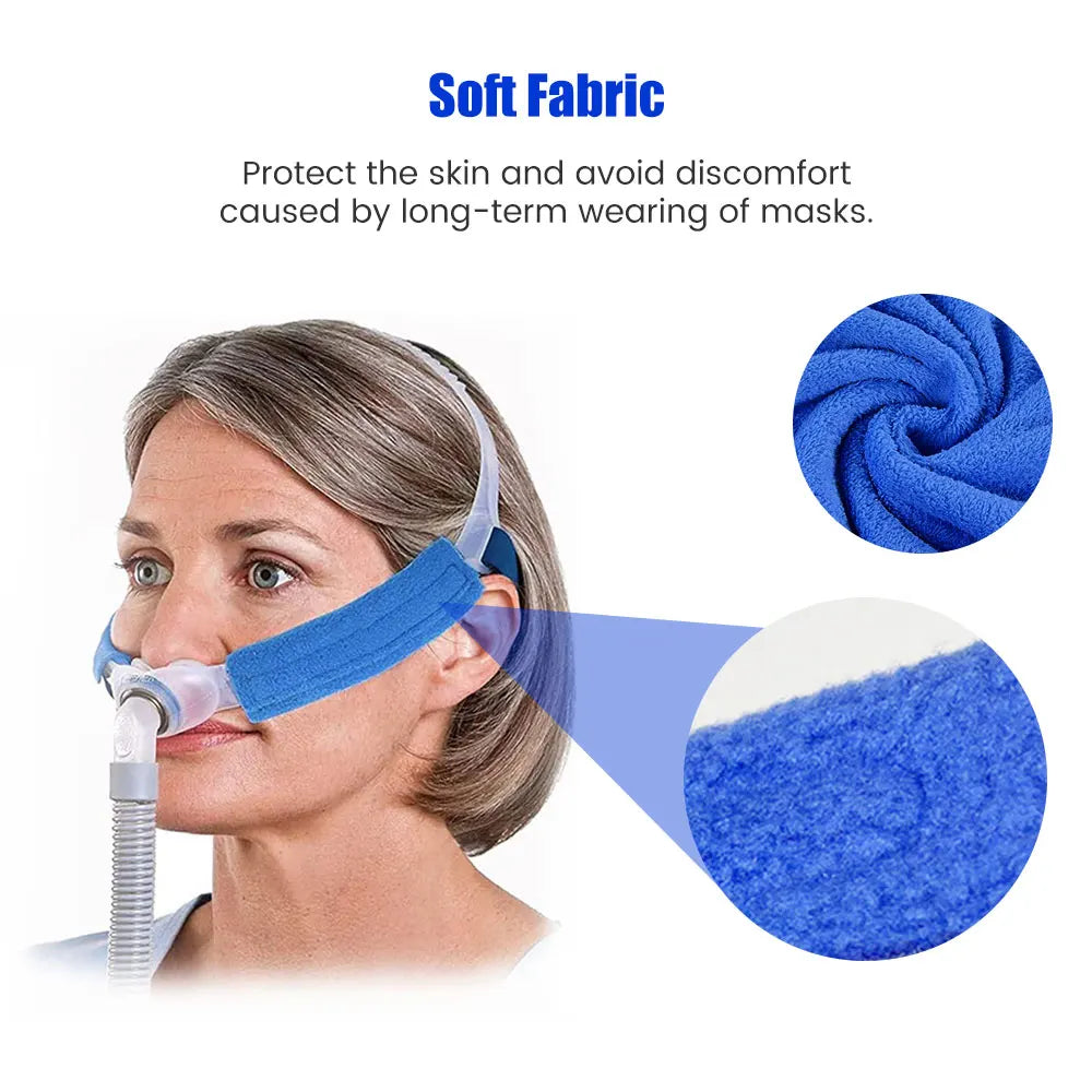 Straps for CPAP Headgear Covers 2/4PCS Universal CPAP Strap Covers Soft-Fleece Strap Pads Reduce Red Marks & Skin Irri-tation