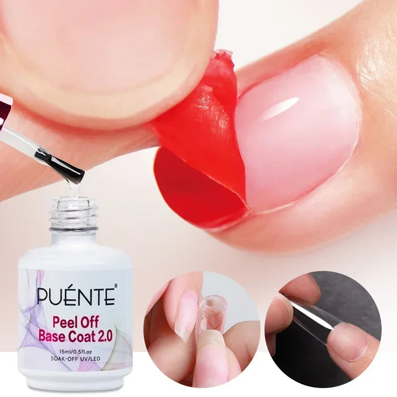 15ML Milky White Jelly Nude Pink Fiber Base Gel For Nails Repair Strengthen Extension Construction Soak Off UV Nail Art Varnish