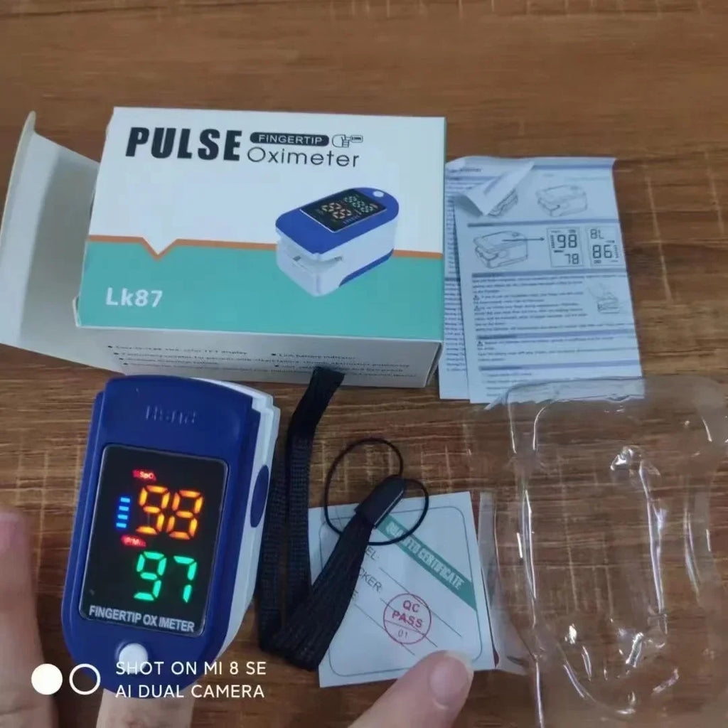 Atomizer Health Care Products Fingertip Pulse Blood Oxygen Portable Nebulizer Mesh Nebulizer Handheld Medical Asthma Inhaler