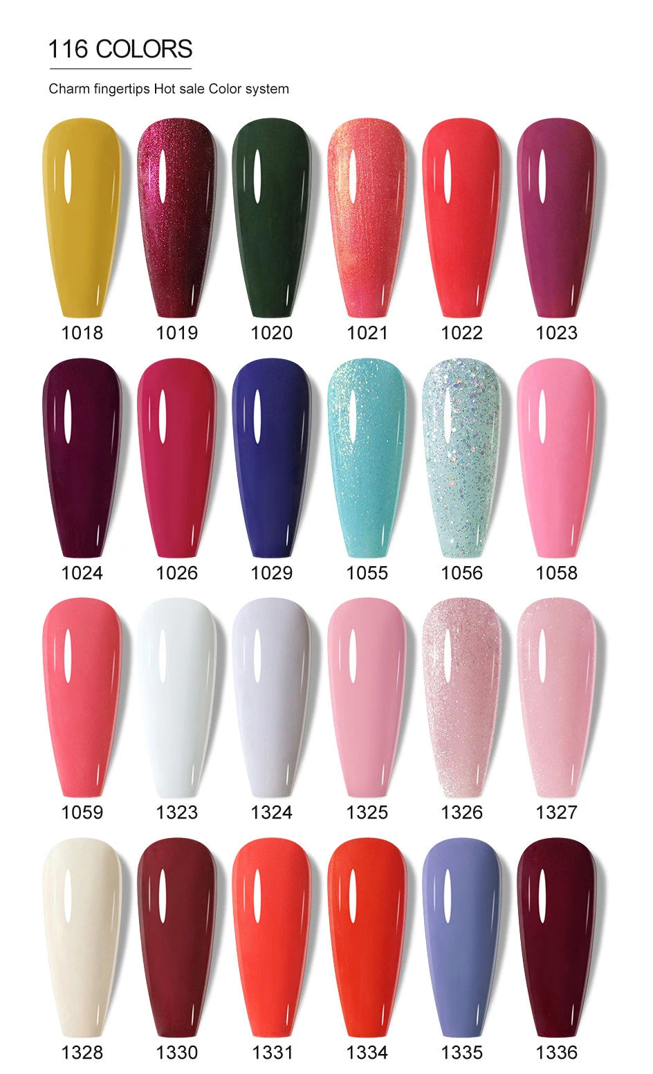 Clou Beaute 15ml HEMA TPO FREE Color Gel Nail Polish Nude Pink Red Green Collection Nail Gel Polish Glitter Soak Off UV LED Gel