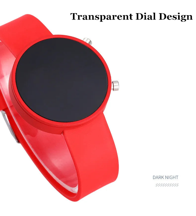 Fashion Digital Watch for Women Simple Men's LED Wrist Watch  Silicone Strap Casual Sports Ladies Watch Clock Gift Reloj Mujer