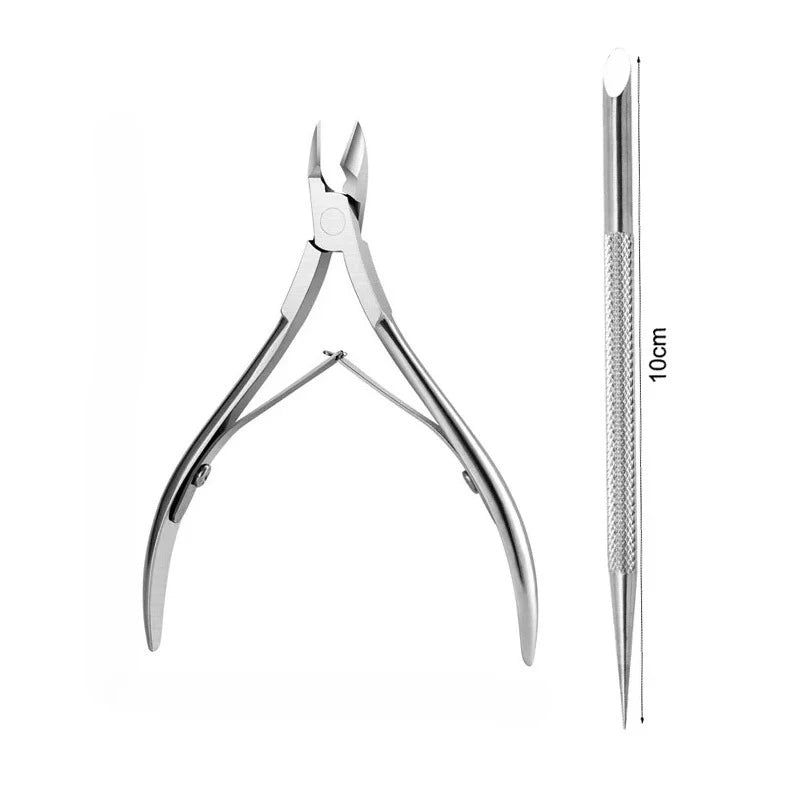 Nail Cuticle Nipper Trimming Dead Skin Remover Stainless Steel Pedicure Cutter Cuticle Scissors Plier Nail Art Manicure Tools