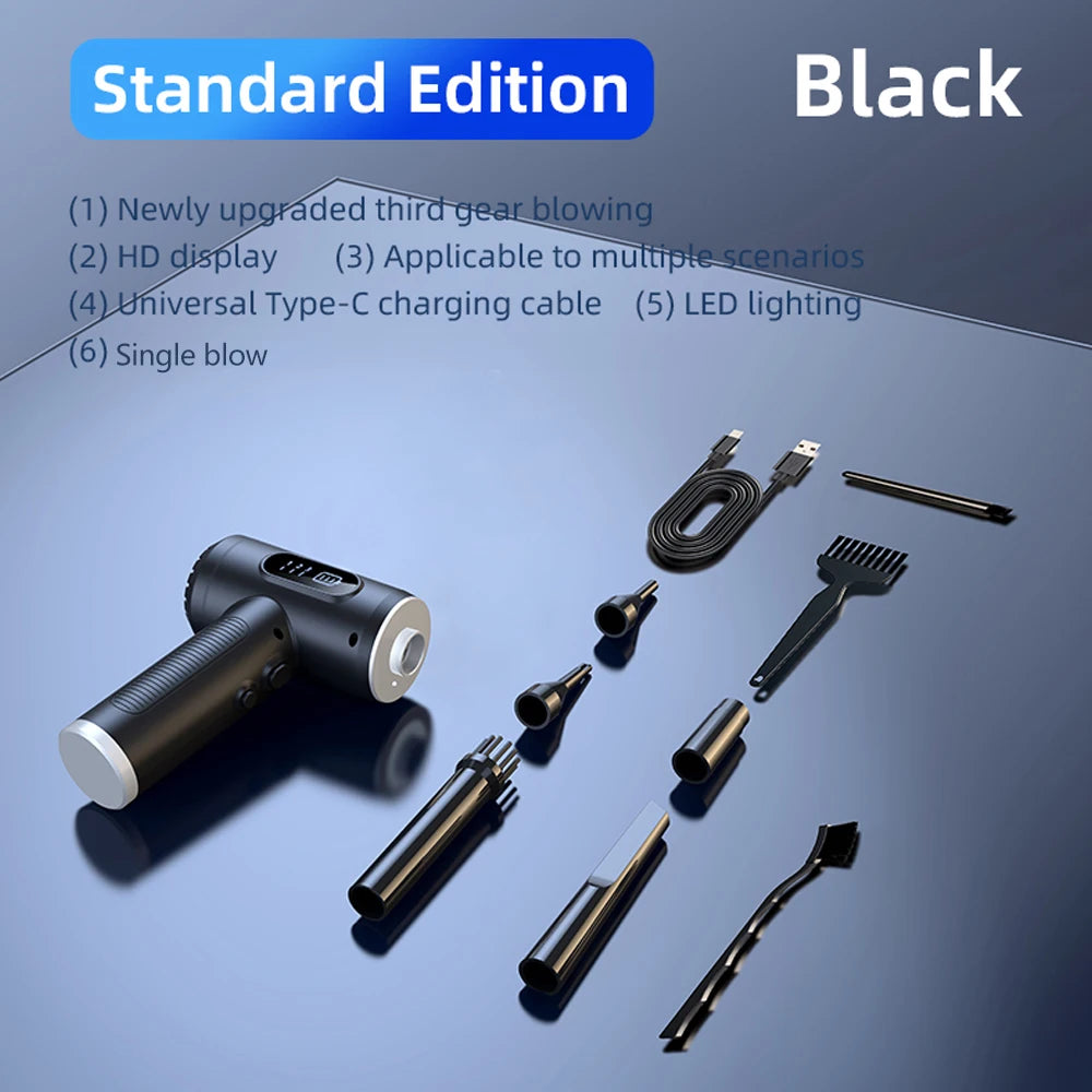 290000Pa Car Vacuum Cleaner Wireless Vacuum Cleaner Handheld Vacuum Pump Cordless Robot for Car Home Appliance Strong Suction
