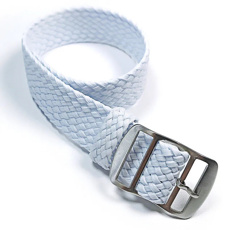 Fabric Woven Bracelet for Perlon Watch Band Replacement Wristband 14mm 16mm 18mm 20mm 22mm Nylon Strap Watchband