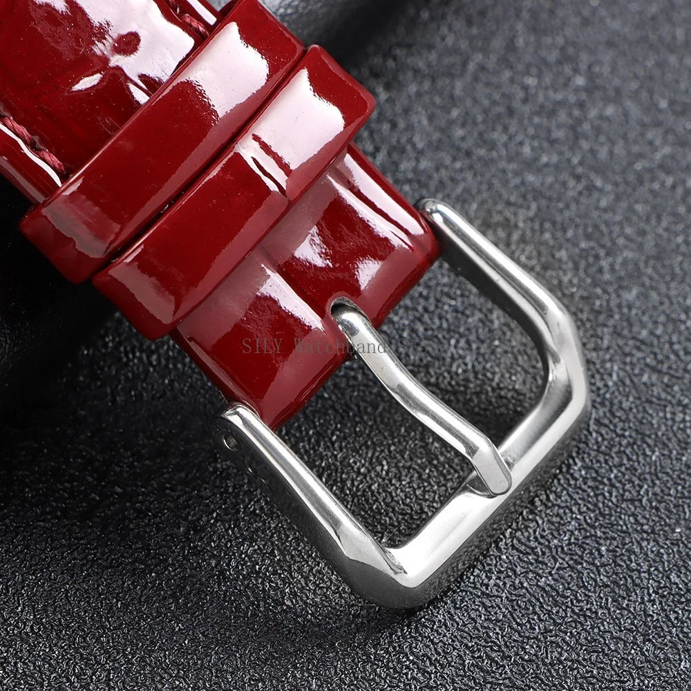 Leather Watchband for Men Women Universal Replacement Leather Watch Strap 12mm 14mm 16mm 18mm 19mm 20mm 21mm 22mm Soft Bracelets