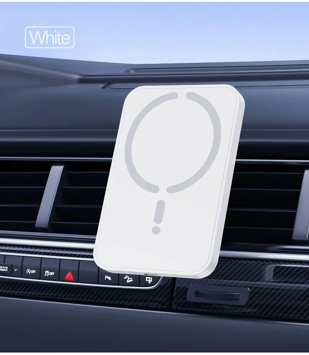 30W Car Air Vent Magnetic GPS Phone Holder Stand Wireless Charger For Magsafe iPhone 16 15 14 13 12 Pro Max Cell Fast Charging