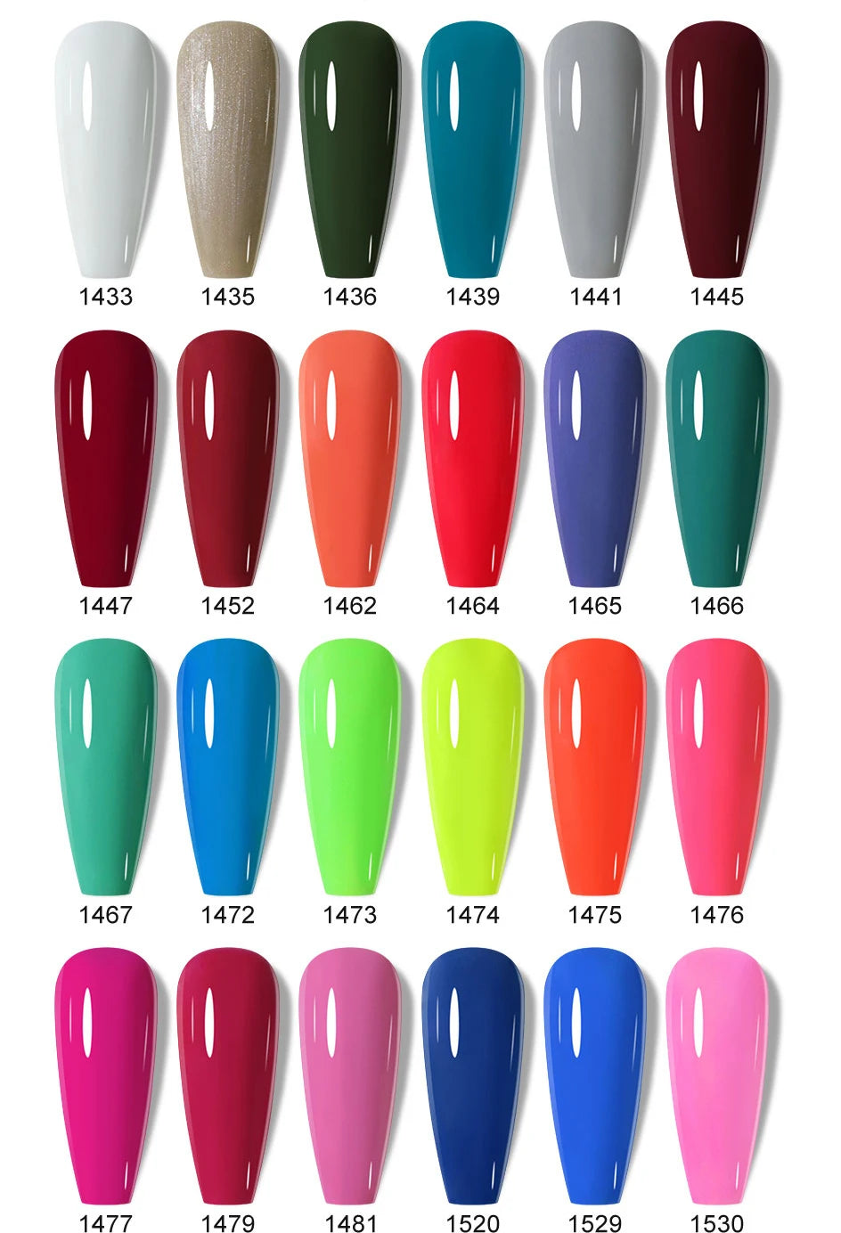 Clou Beaute 15ml HEMA TPO FREE Color Gel Nail Polish Nude Pink Red Green Collection Nail Gel Polish Glitter Soak Off UV LED Gel