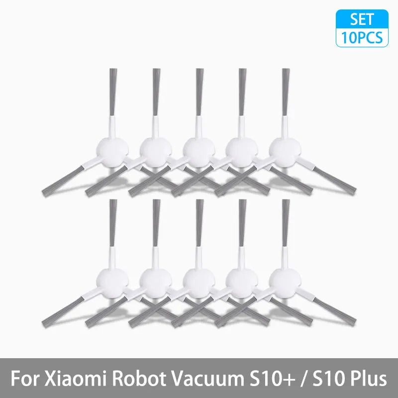For Xiaomi Robot Vacuum S10+ / S10 Plus Accessories Main Brush Side Brush Hepa Filter Mop Rag Cloth Replacement Spare Parts
